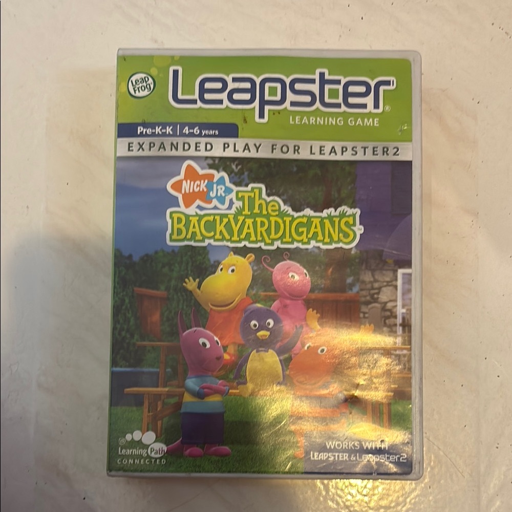Leapster The Backyardigans Learning Game for leapster 2